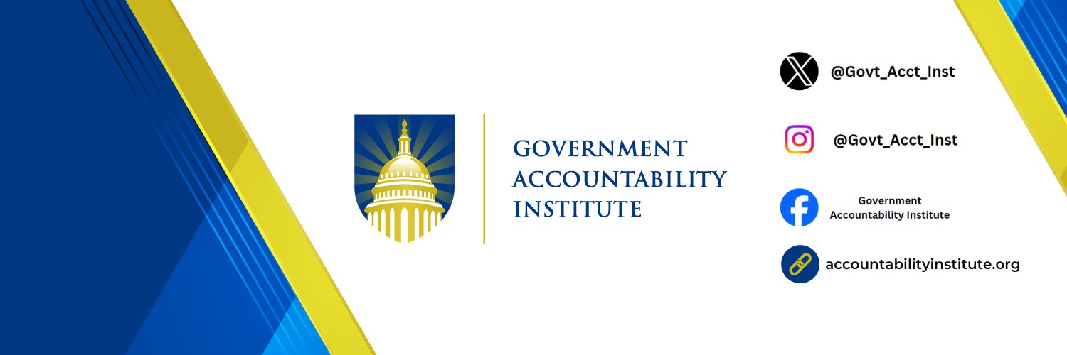 Government Accountability Institute banner