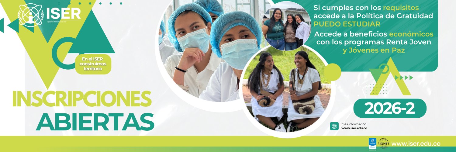 Instituto Superior de Educación Rural - ISER banner