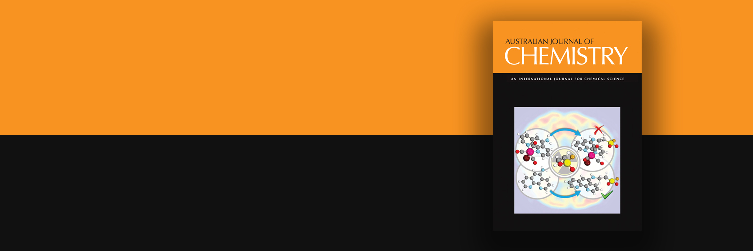 Australian Journal of Chemistry's banner