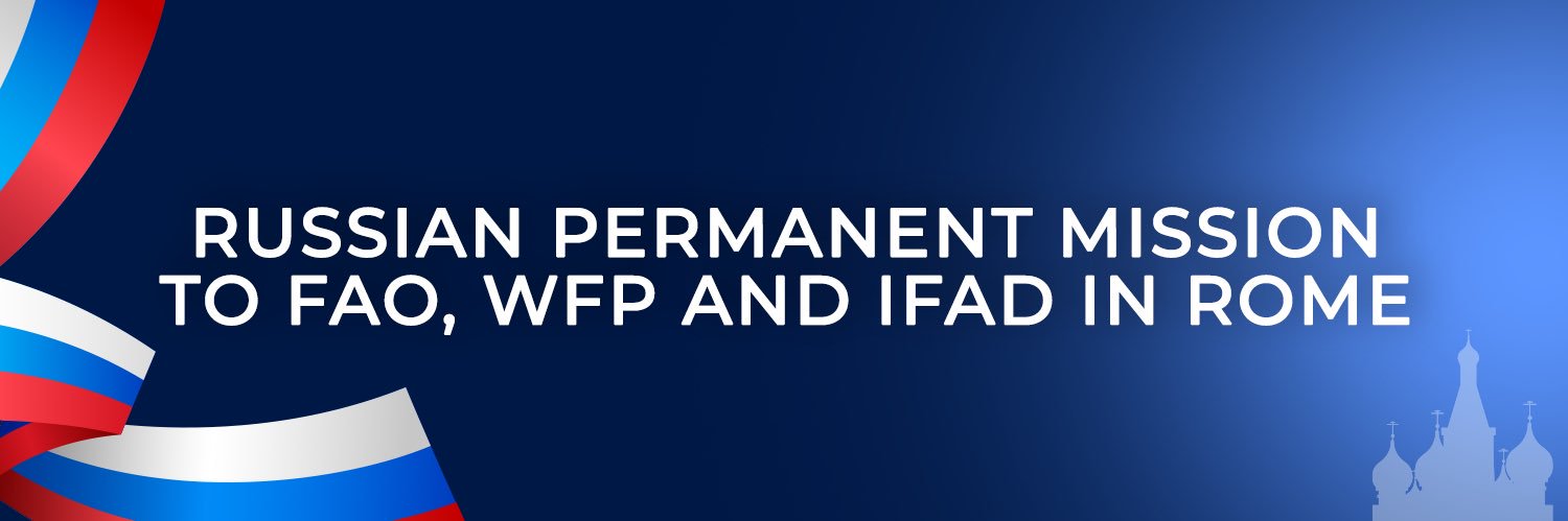Russian Permanent Mission to FAO banner