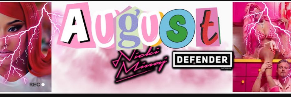 August's banner