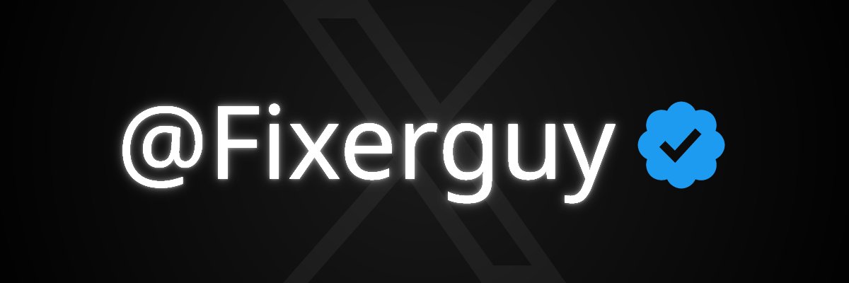 Fixer Guy banner