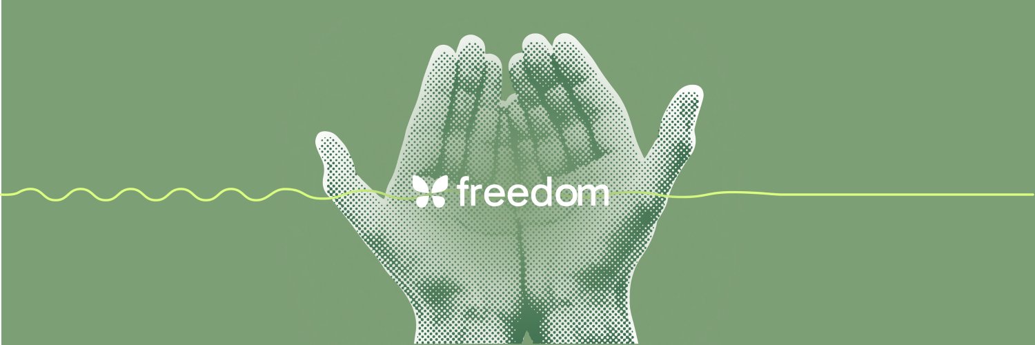 Freedom banner