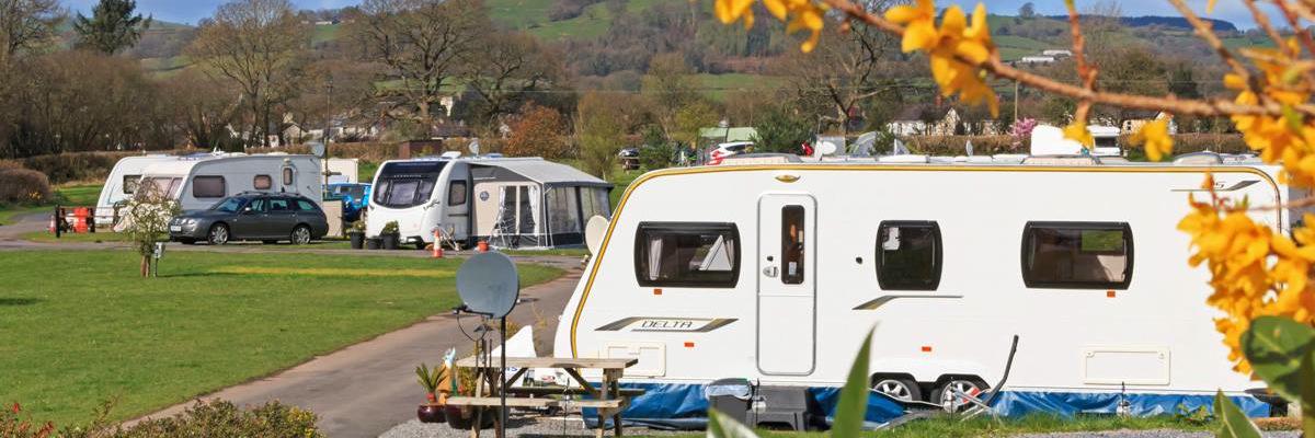 Erwlon Caravan Park banner