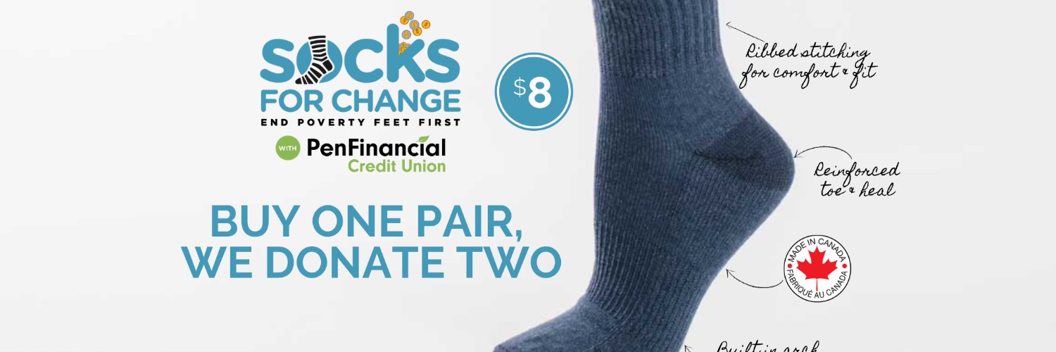 Socks for Change banner