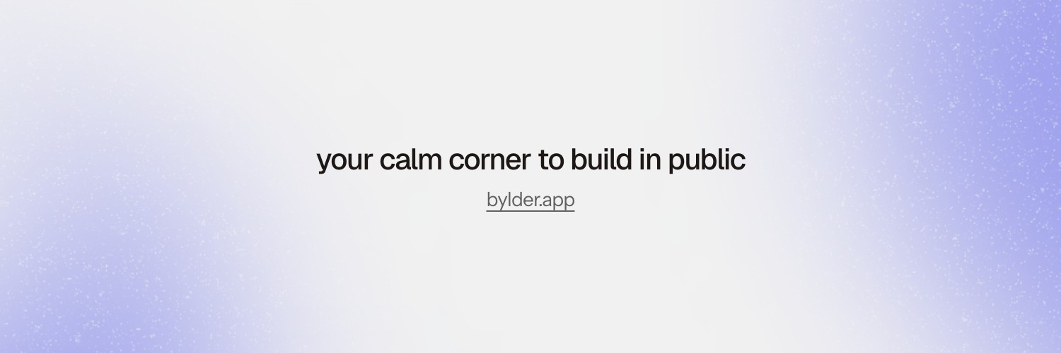 bylderapp's profile banner image