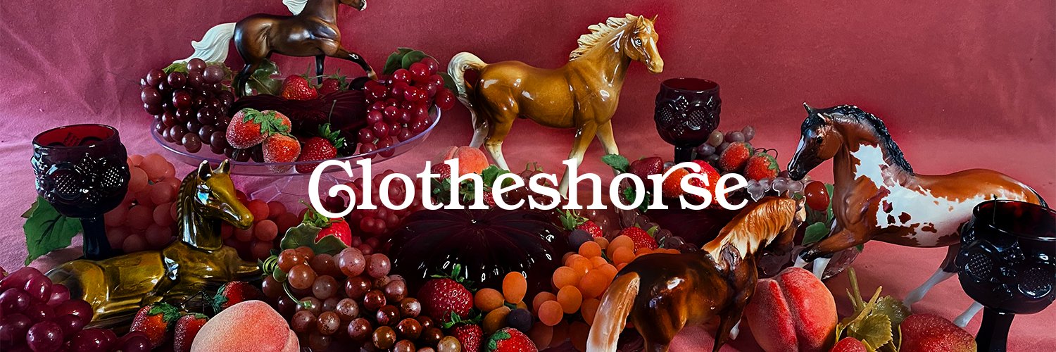 Clotheshorse banner