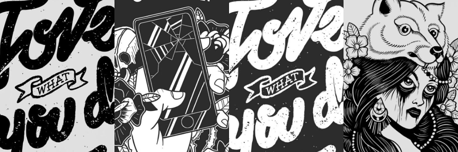 LOVE/FEAR banner