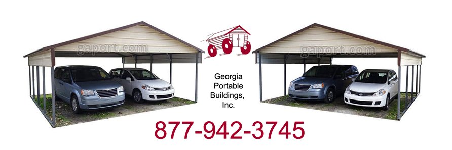 Georgia Portable Buildings banner