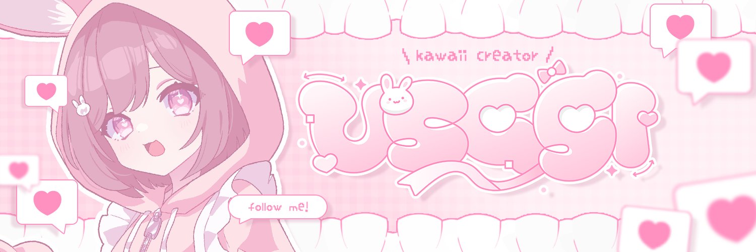 usagi@可愛いものクリエイター banner