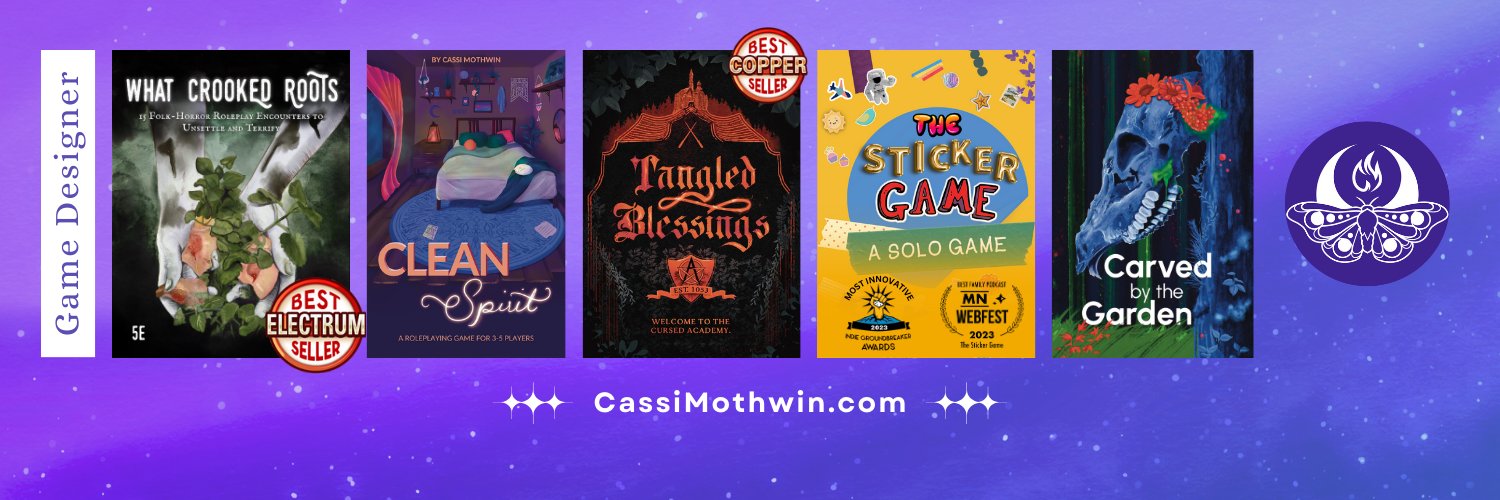 Cassi Mothwin banner