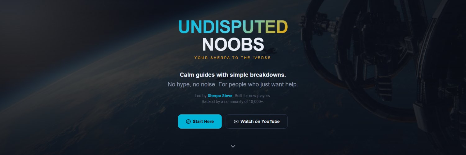 Undisputed Noobs banner