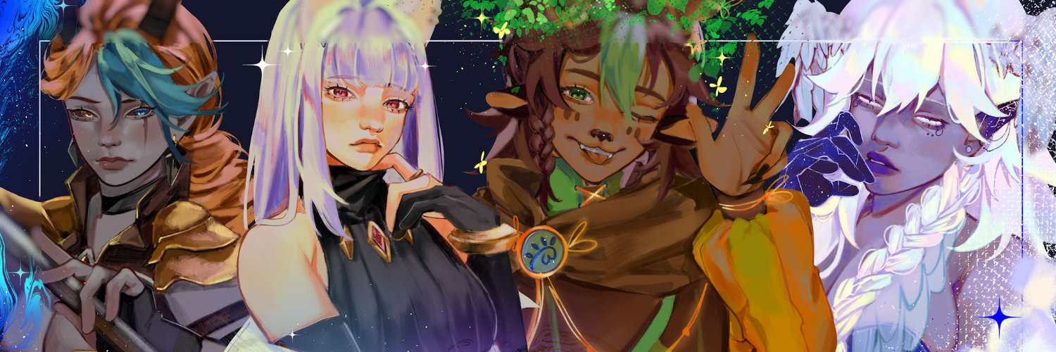 spring 🌺🍃 || en vtuber banner