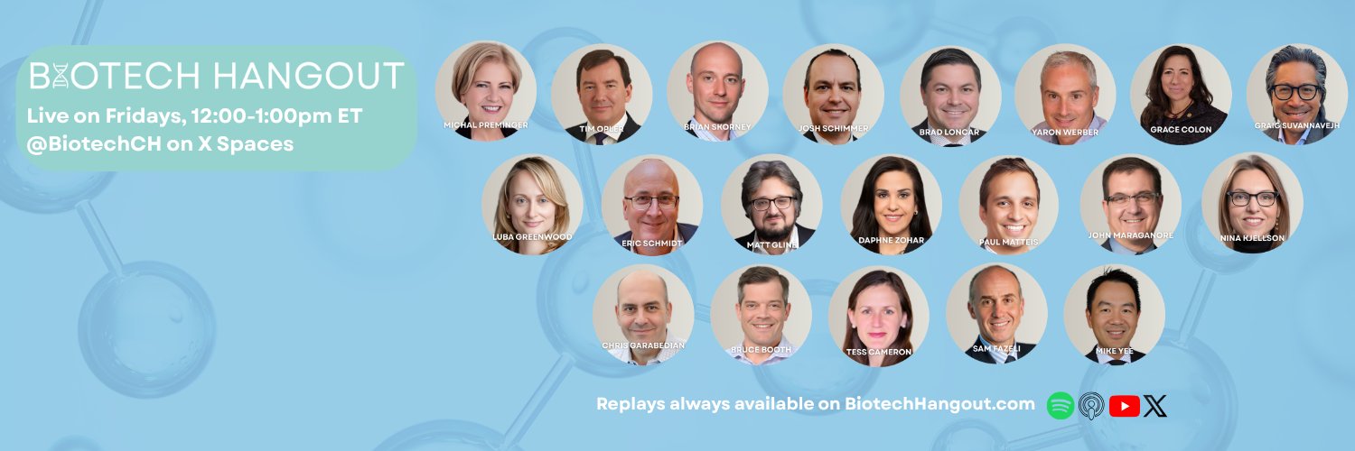 Biotech Hangout banner