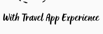 Travel App Experience banner