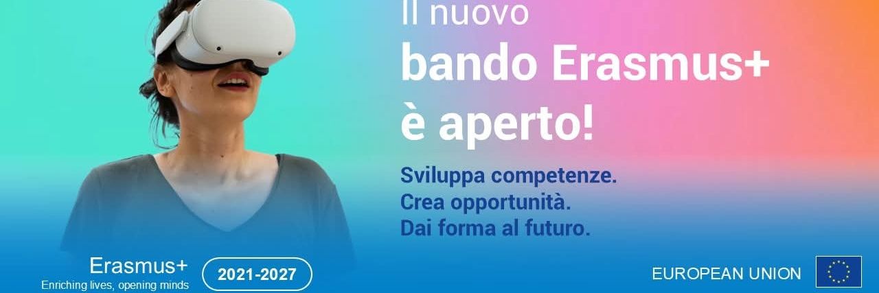 Erasmus+ INDIRE banner