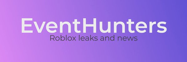 RBXEventHunters Profile Banner