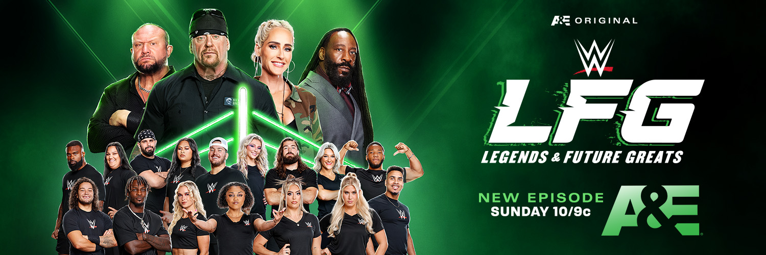 WWE on A&E's banner