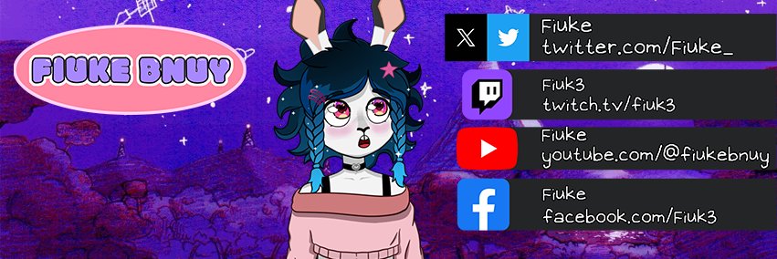 🌟Fiuke Bnuy💖 - ❣️Vtuber y Artista 🐰 banner