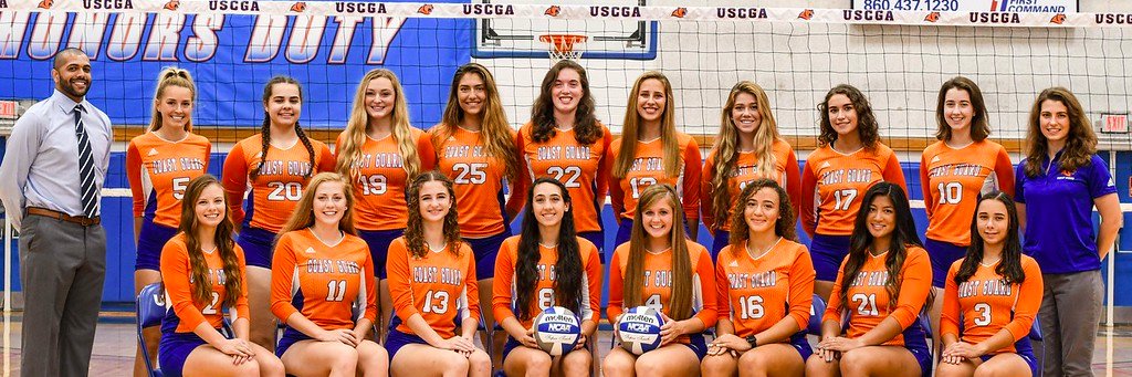 U.S. Coast Guard Academy Volleyball banner