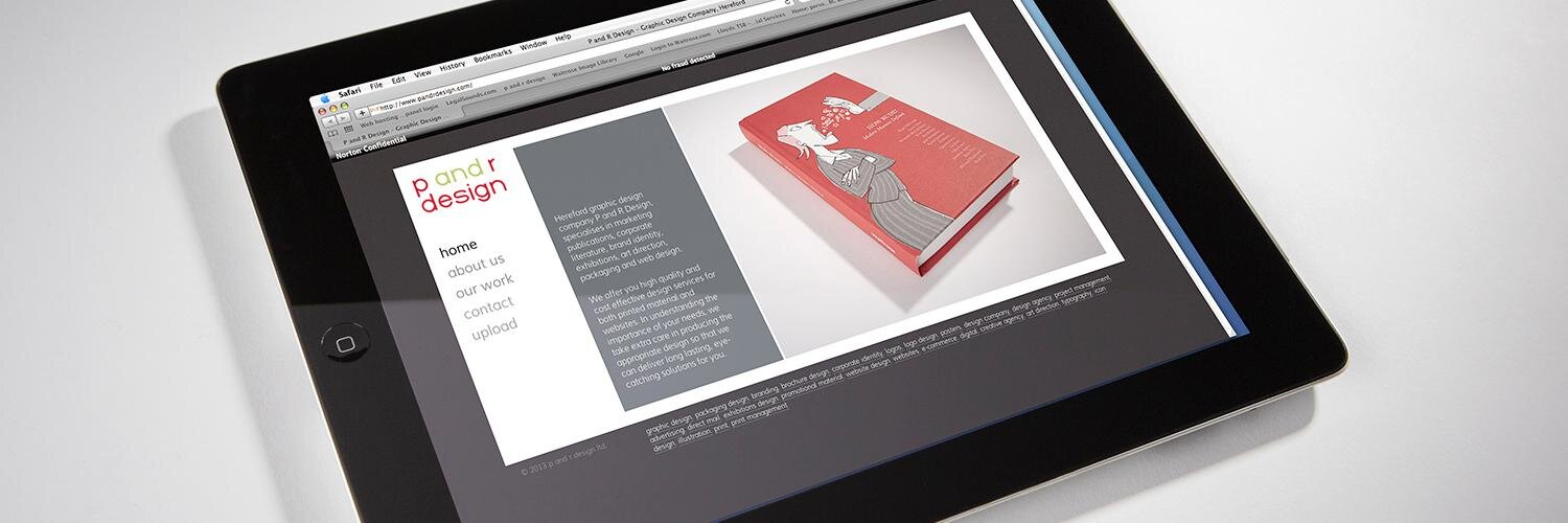 P and R Design banner