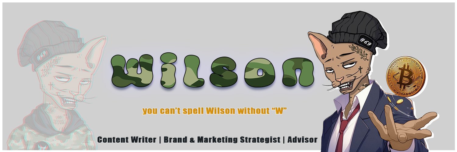 WILSON's banner