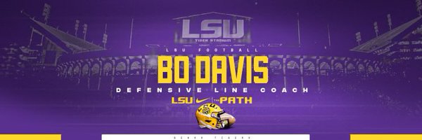 CoachBoDavisLSU Profile Banner