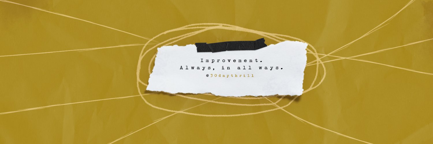 30DayThrill's profile banner image