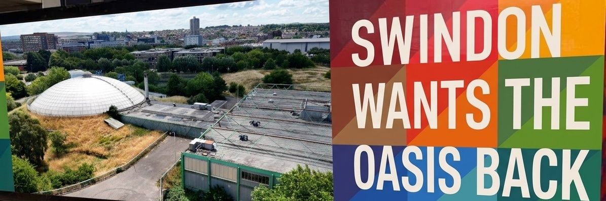 Save Oasis Swindon 🏊‍♂️ - Pool, Slides & Hall banner
