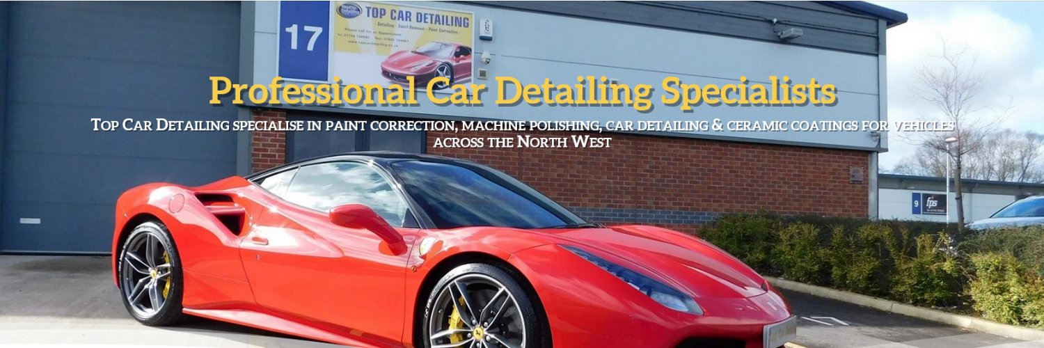 Top Car Detailing banner