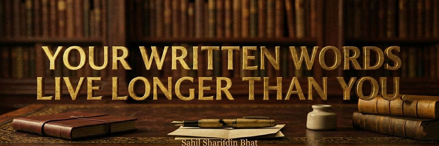 Sahil Sharifdin Bhat🐦 banner