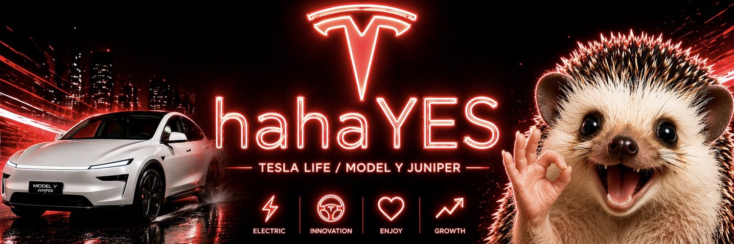 MJ🦔モデルYジュニパー banner