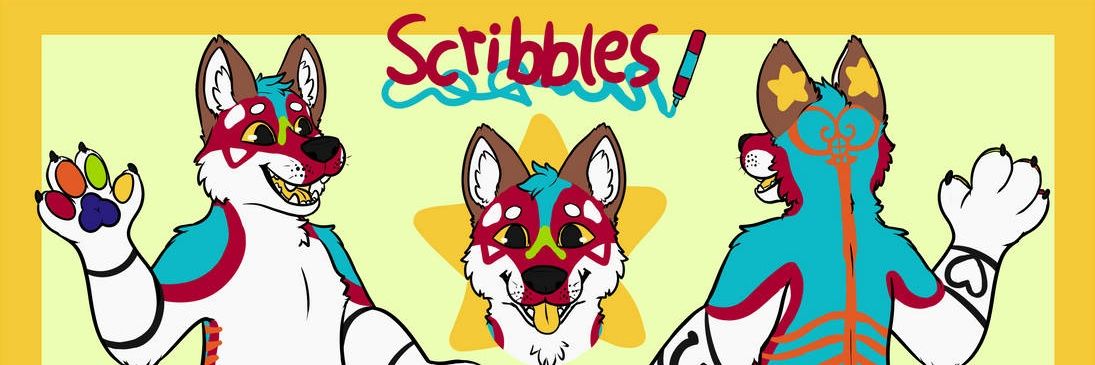 Scribbles @zazzary.bsky.social banner