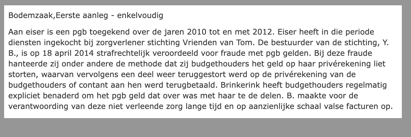 Brinkerink: oplichter des vaderlands banner