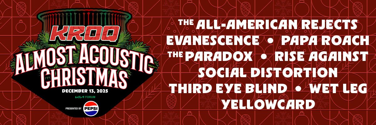 KROQ Almost Acoustic Christmas banner