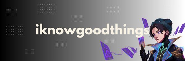 iknowgoodthings Profile Banner