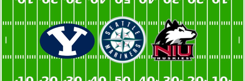 Retro NIU Huskies banner