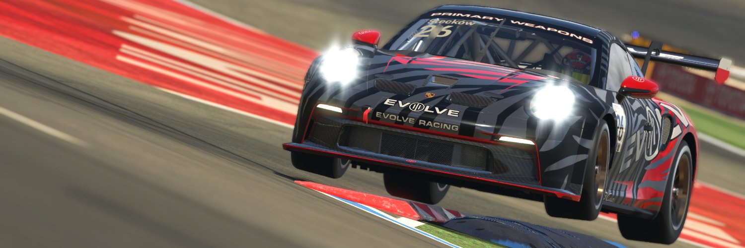 Evolve Racing banner
