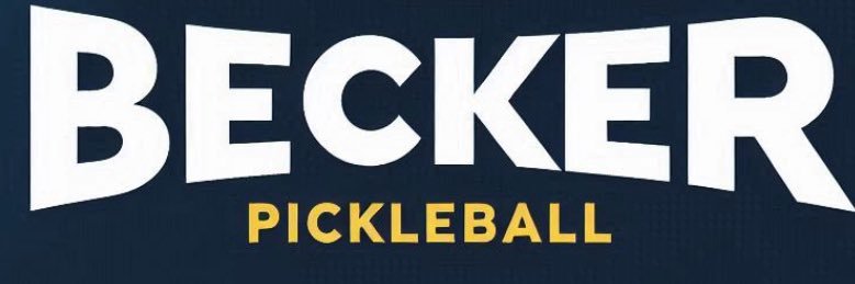 BECKER Pickleball banner
