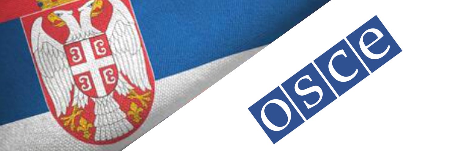 Serbia in OSCE's banner