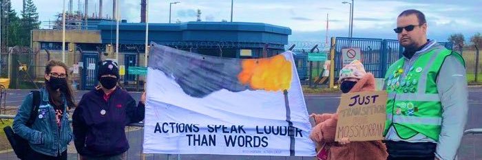 ACTIONS SPEAK LOUDER THAN WORDS banner