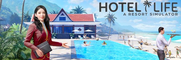 Hotel Life: A Resort Simulator Profile Banner