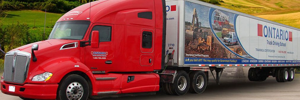 Ontario Truck Driving School banner