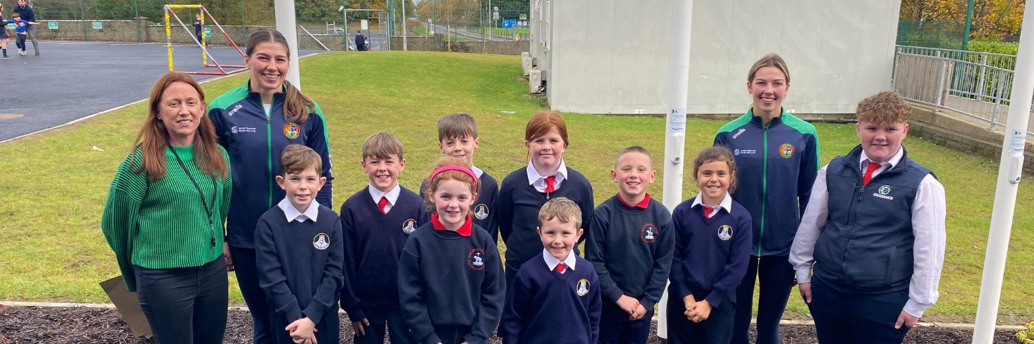 Knock National School banner