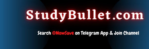 StudyBullet1 Profile Banner