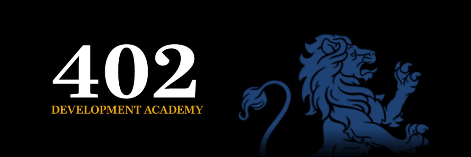 402 Development Academy banner
