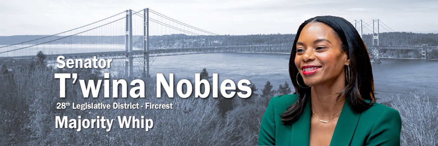 Senator T'wina Nobles Profile Banner