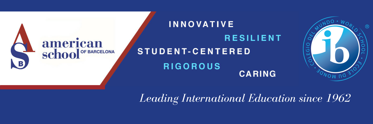 American School of Barcelona banner