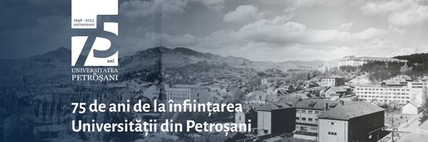 Universitatea din Petroșani Profile Banner