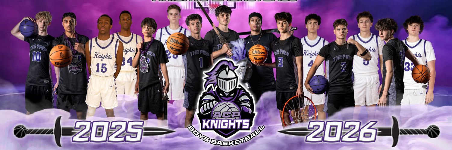 ACP Knights Basketball banner